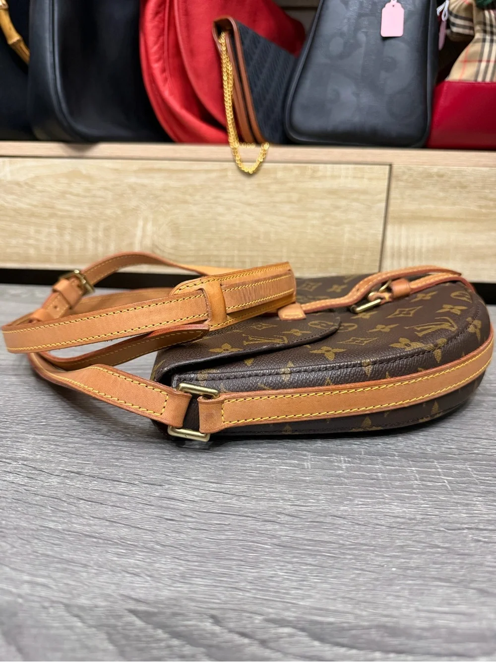Louis Vuitton Vintage Chantilly MM Crossbody Monogram Bag